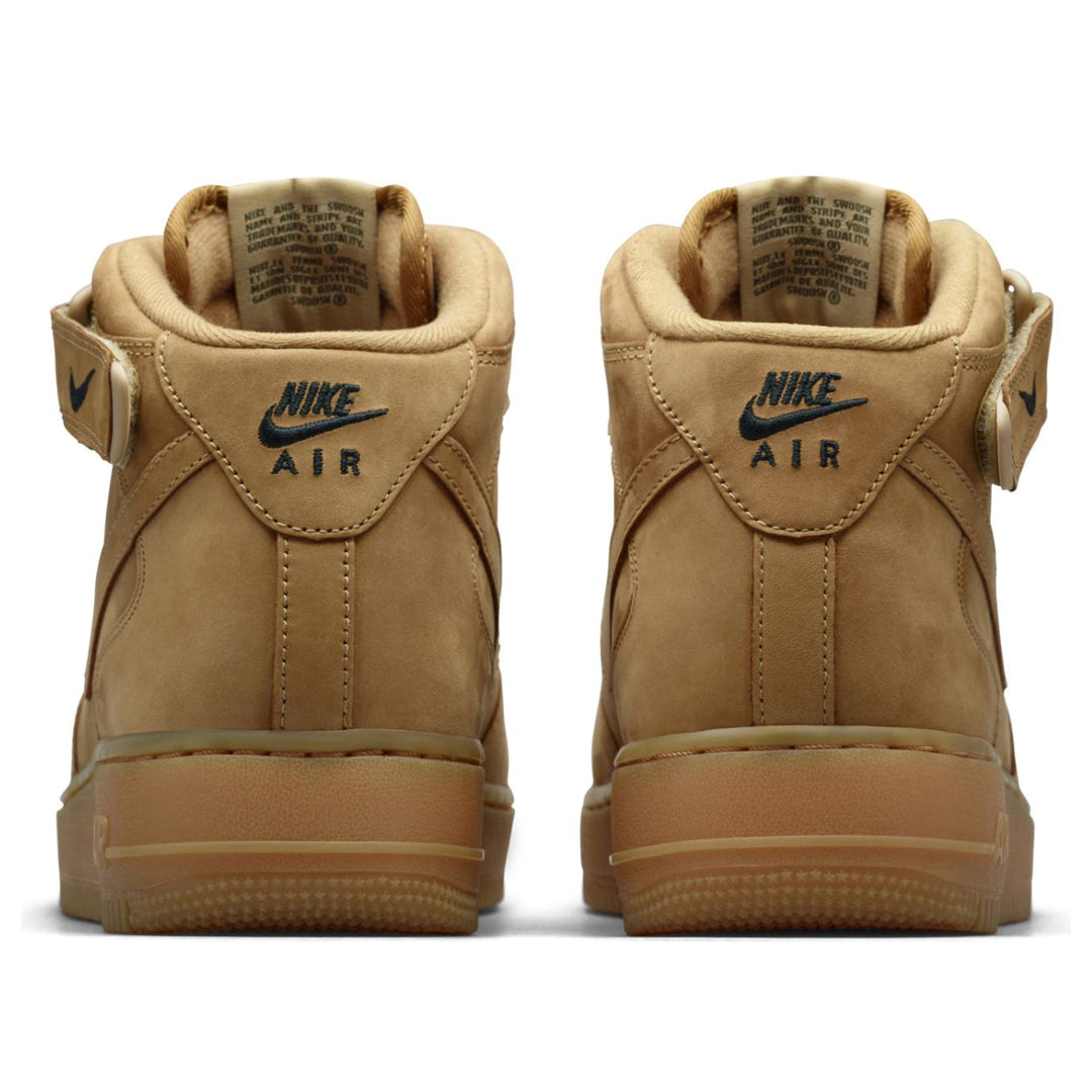 NIKE AIR FORCE 1 MID FLAX OUTDOOR GREEN