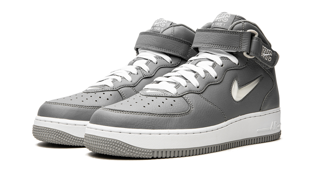 NIKE AIR FORCE 1 MID JEWEL NYC COOL GREY