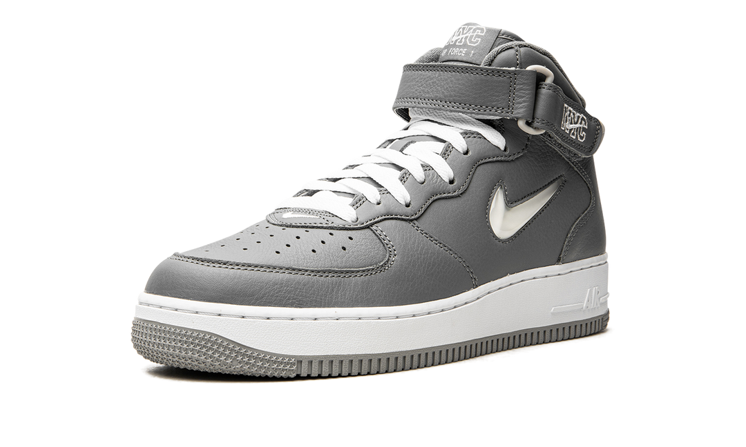 NIKE AIR FORCE 1 MID JEWEL NYC COOL GREY