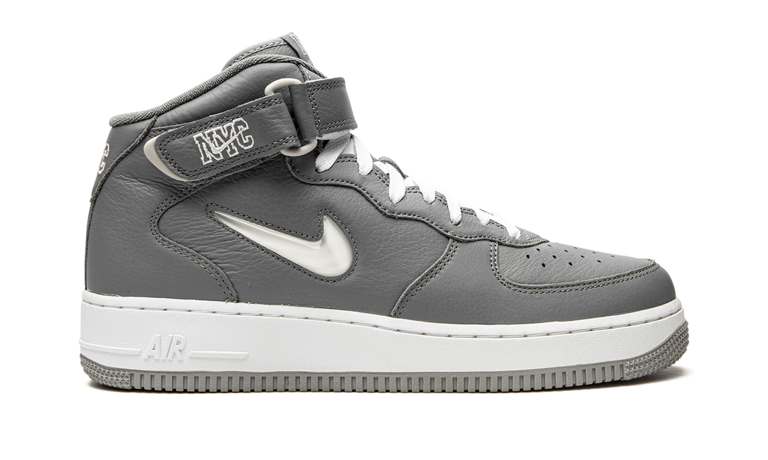 NIKE AIR FORCE 1 MID JEWEL NYC COOL GREY