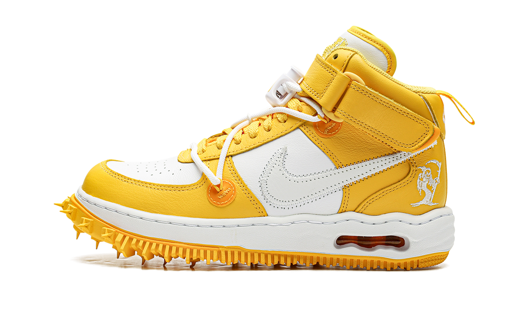 NIKE AIR FORCE 1 MID SP X OFF-WHITE VARSITY MAIZE