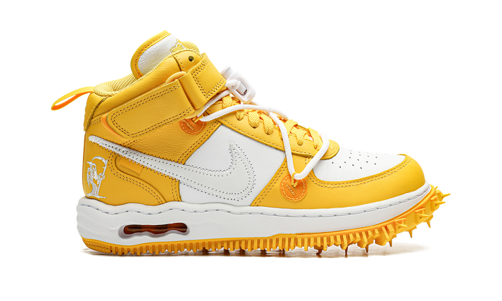 NIKE AIR FORCE 1 MID SP X OFF-WHITE VARSITY MAIZE