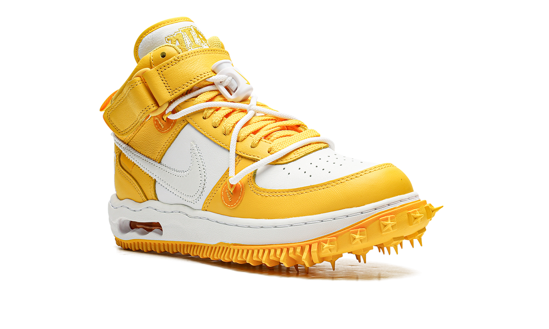 NIKE AIR FORCE 1 MID SP X OFF-WHITE VARSITY MAIZE
