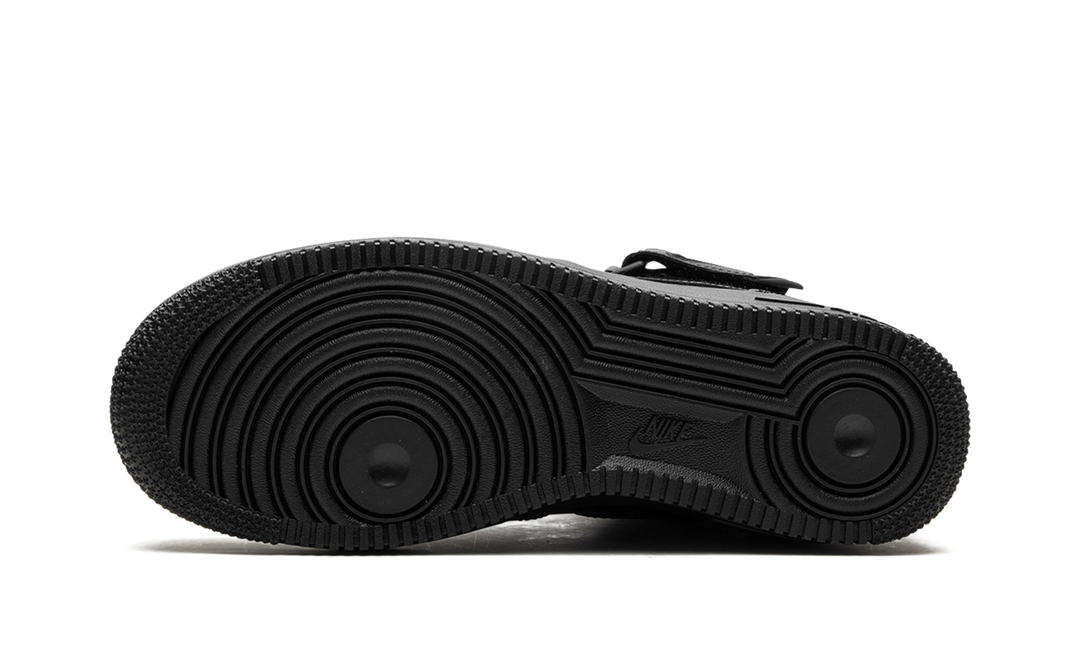 NIKE AIR FORCE 1 MID SUPREME BLACK — Stock 