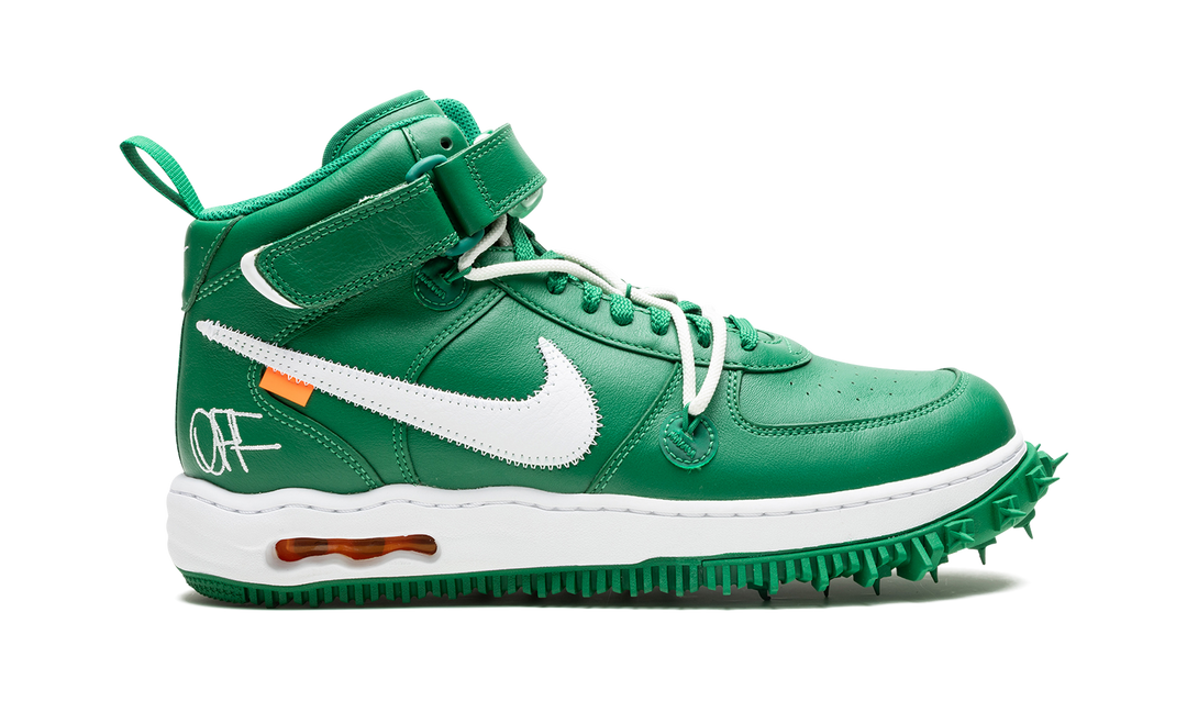 NIKE AIR FORCE 1 MID X OFF-WHITE PINE GREEN