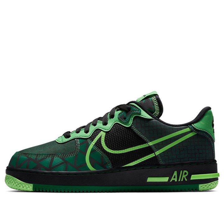 NIKE AIR FORCE 1 REACT NAIJA GREEN