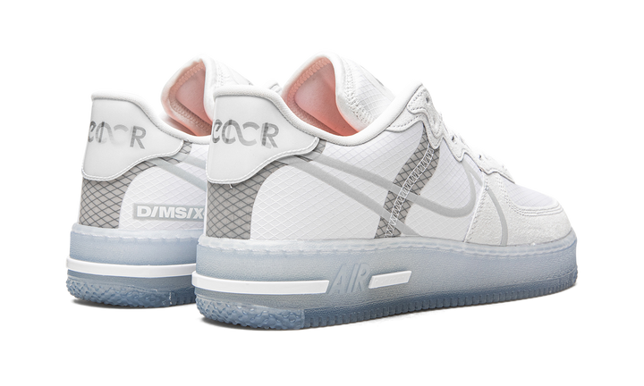 NIKE AIR FORCE 1 REACT WHITE ICE SOLE