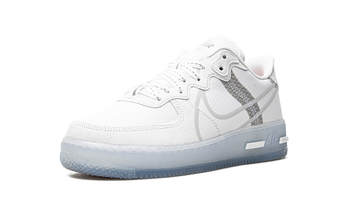 NIKE AIR FORCE 1 REACT WHITE ICE SOLE