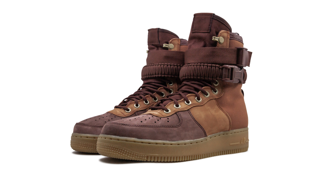 NIKE AIR FORCE 1 SF PREMIUM DARK RUSSET