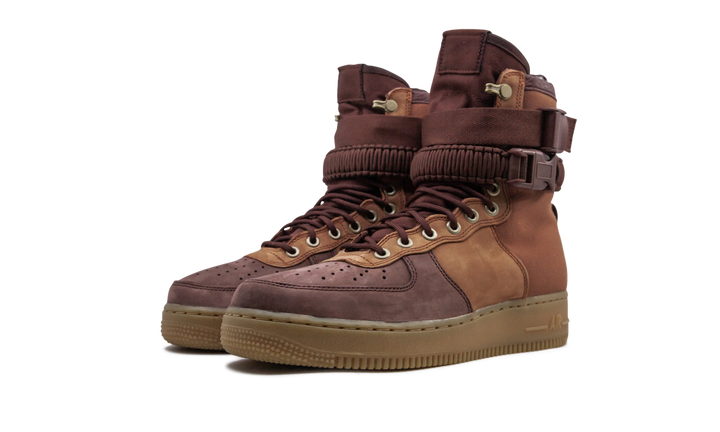NIKE AIR FORCE 1 SF PREMIUM DARK RUSSET