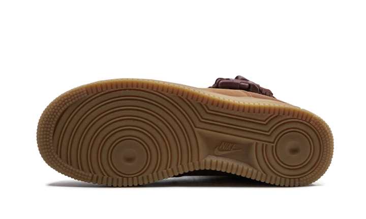 NIKE AIR FORCE 1 SF PREMIUM DARK RUSSET