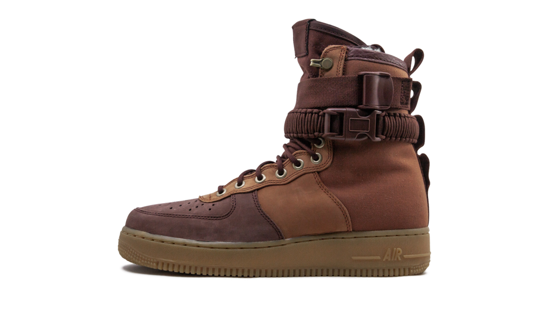 NIKE AIR FORCE 1 SF PREMIUM DARK RUSSET
