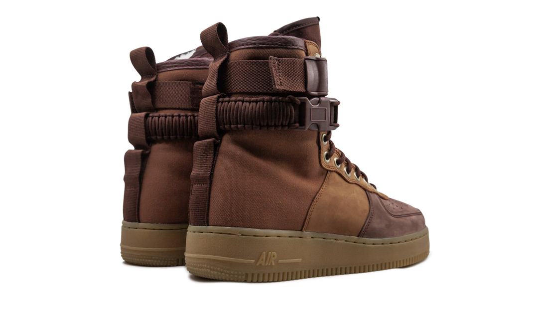 NIKE AIR FORCE 1 SF PREMIUM DARK RUSSET