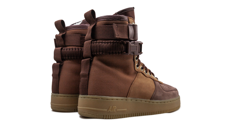 NIKE AIR FORCE 1 SF PREMIUM DARK RUSSET