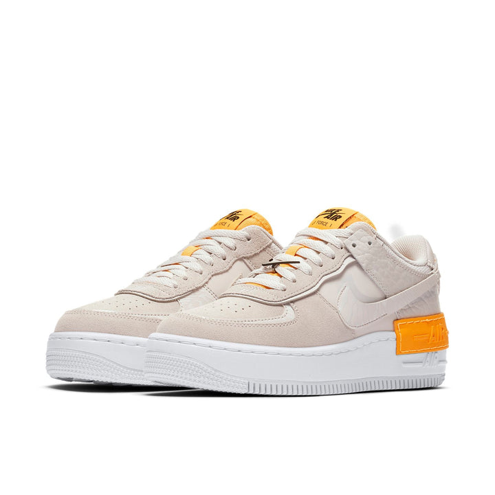 NIKE AIR FORCE 1 SHADOW BEIGE ORANGE