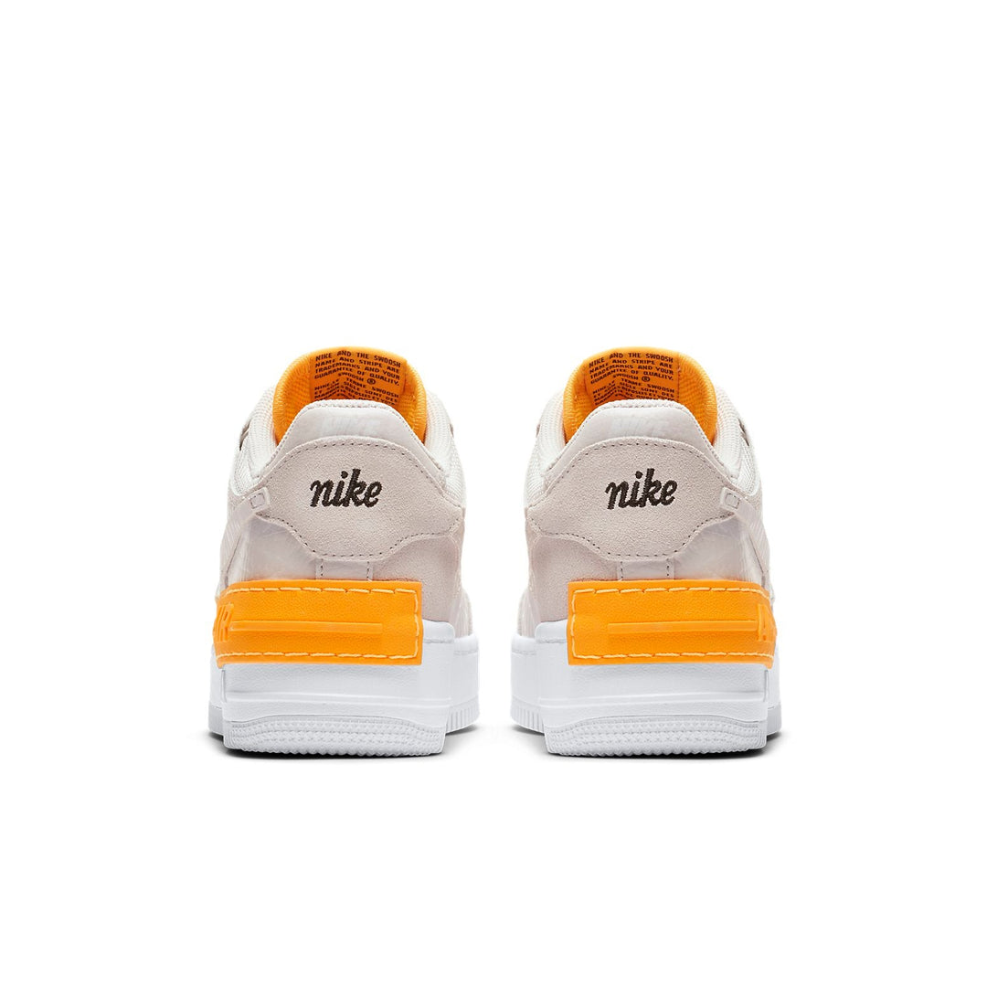 NIKE AIR FORCE 1 SHADOW BEIGE ORANGE
