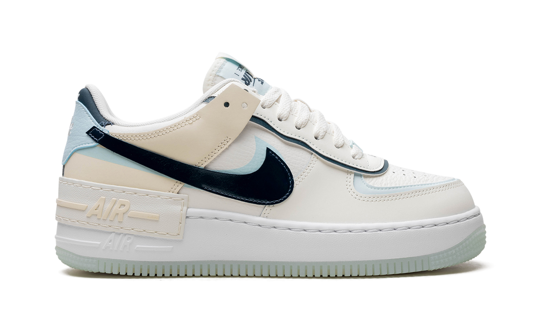 NIKE AIR FORCE 1 SHADOW SAIL GLACIER BLUE WOMENS