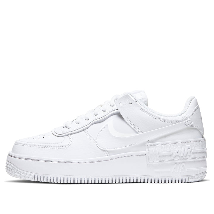 NIKE AIR FORCE 1 SHADOW TRIPLE WHITE WOMENS