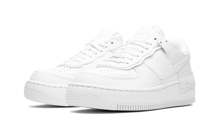 NIKE AIR FORCE 1 SHADOW TRIPLE WHITE WOMENS