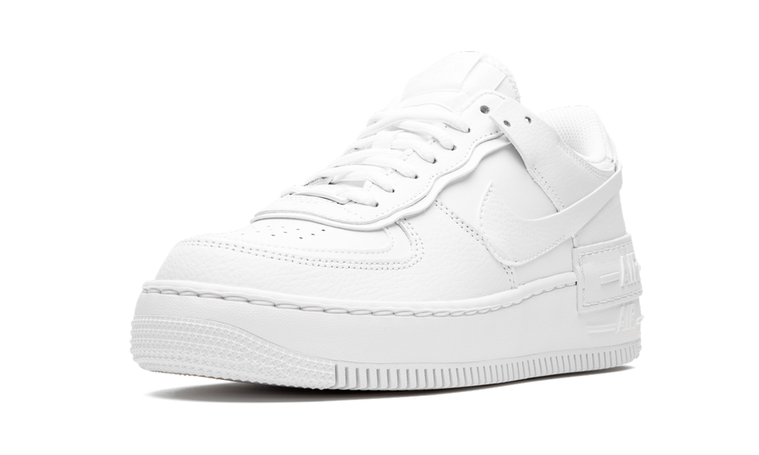 NIKE AIR FORCE 1 SHADOW TRIPLE WHITE WOMENS