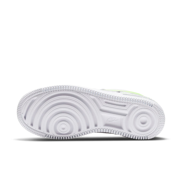 NIKE AIR FORCE 1 SHADOW WHITE ELECTRIC GREEN WOMENS