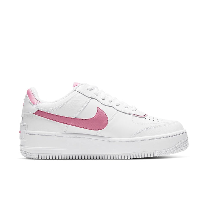 NIKE AIR FORCE 1 SHADOW WHITE MAGIC FLAMINGO WOMENS