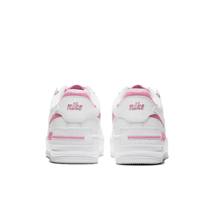 NIKE AIR FORCE 1 SHADOW WHITE MAGIC FLAMINGO WOMENS