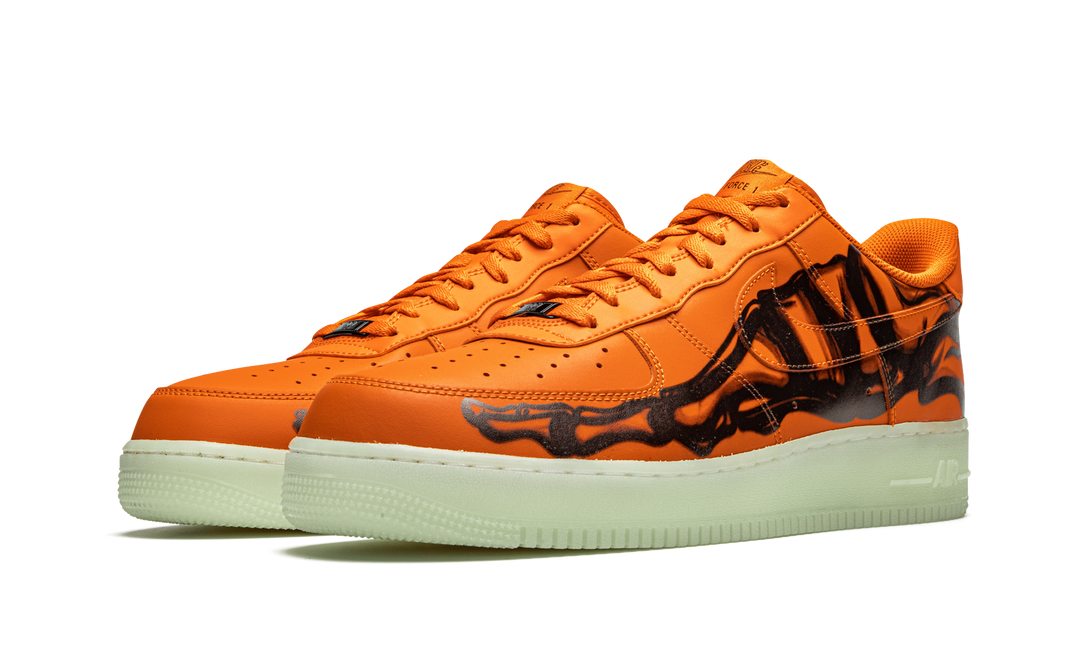NIKE AIR FORCE 1 SKELETON ORANGE
