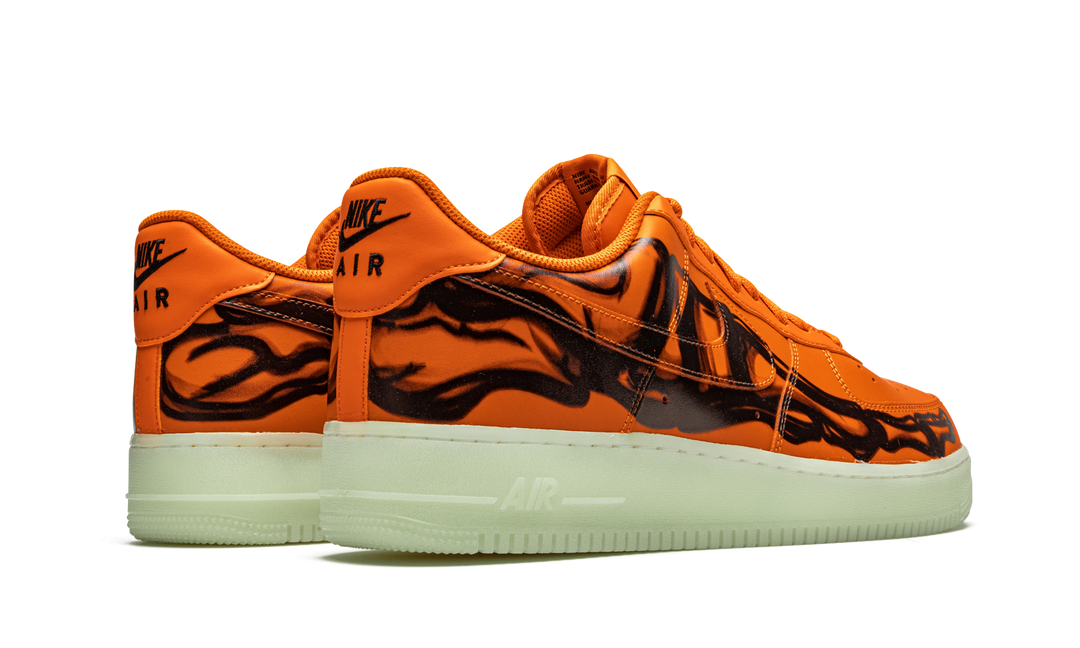 NIKE AIR FORCE 1 SKELETON ORANGE