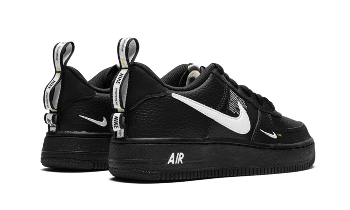 NIKE AIR FORCE 1 UTILITY BLACK WHITE GS