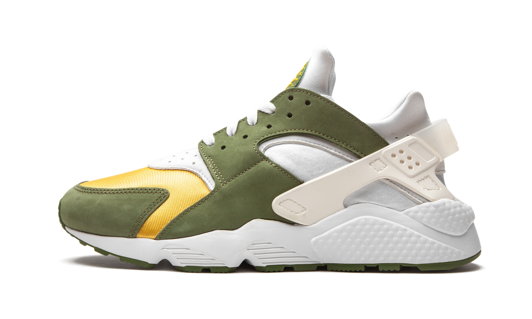 NIKE AIR HUARACHE STUSSY DARK OLIVE 2021