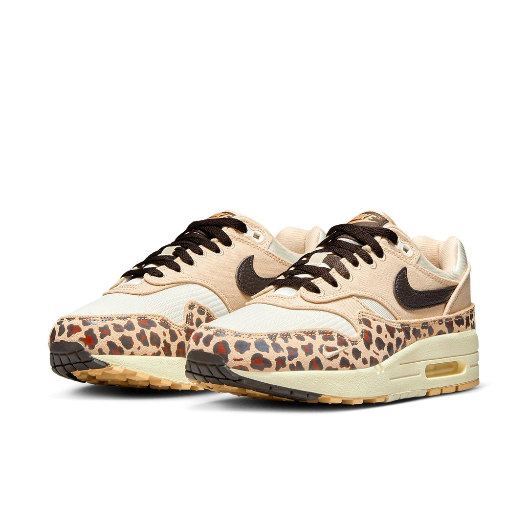 NIKE AIR MAX 1 87 SESAME LEOPARD WOMENS