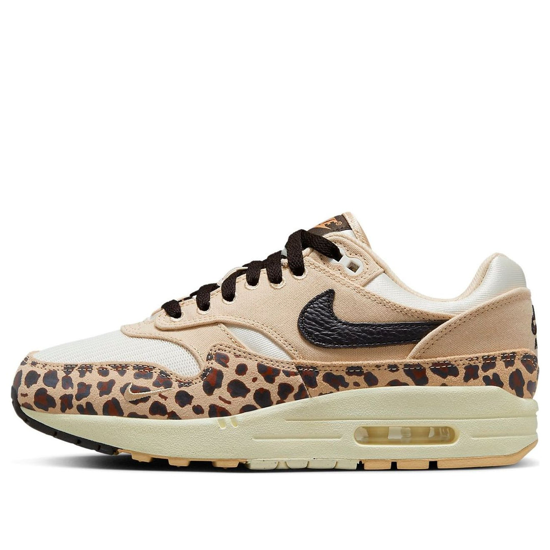 NIKE AIR MAX 1 87 SESAME LEOPARD WOMENS