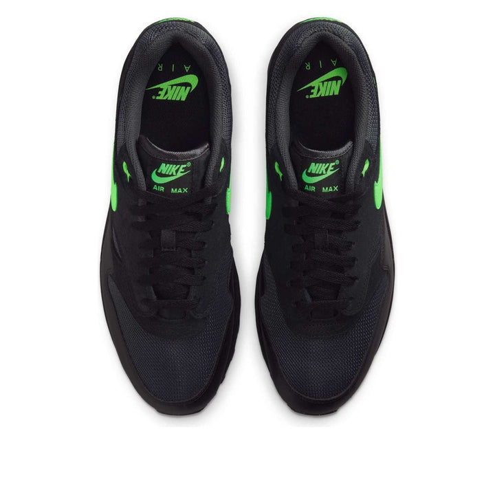 NIKE AIR MAX 1 ESSENTIAL BLACK GREEN STRIKE