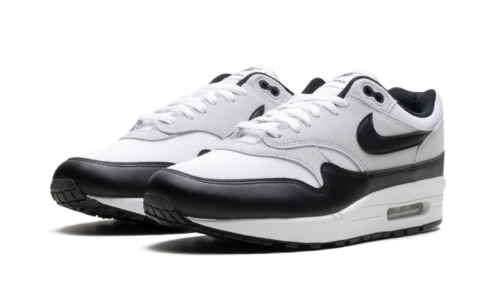 NIKE AIR MAX 1 ESSENTIAL WHITE PURE PLATINUM BLACK