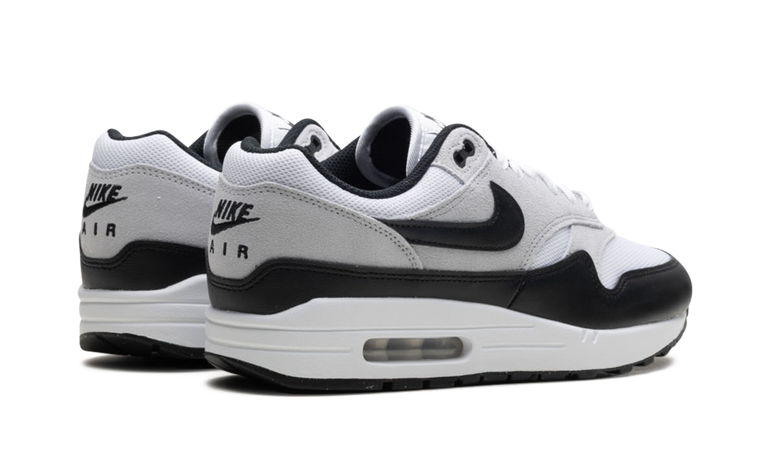 NIKE AIR MAX 1 ESSENTIAL WHITE PURE PLATINUM BLACK