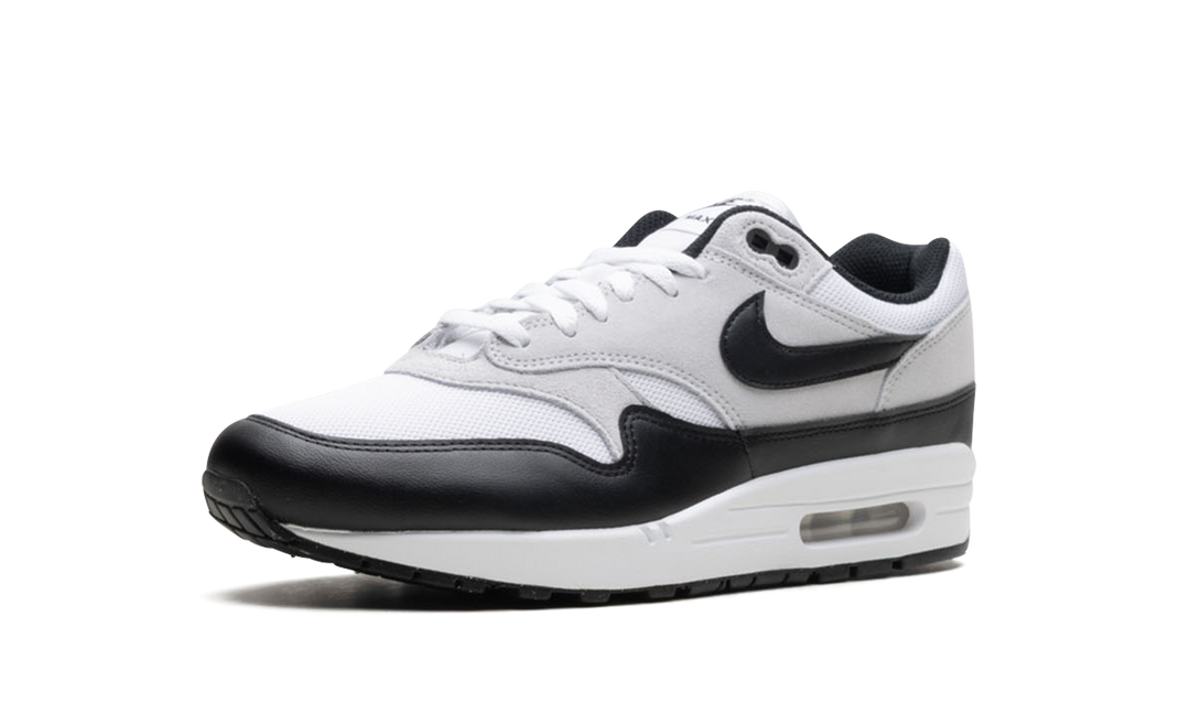 NIKE AIR MAX 1 ESSENTIAL WHITE PURE PLATINUM BLACK