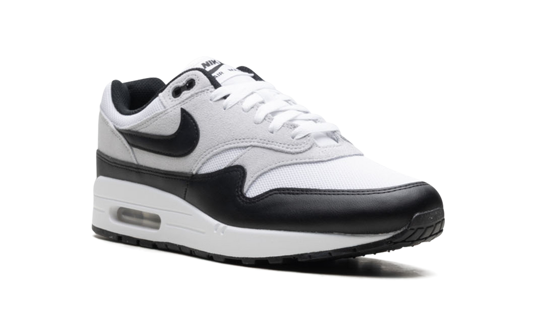 NIKE AIR MAX 1 ESSENTIAL WHITE PURE PLATINUM BLACK