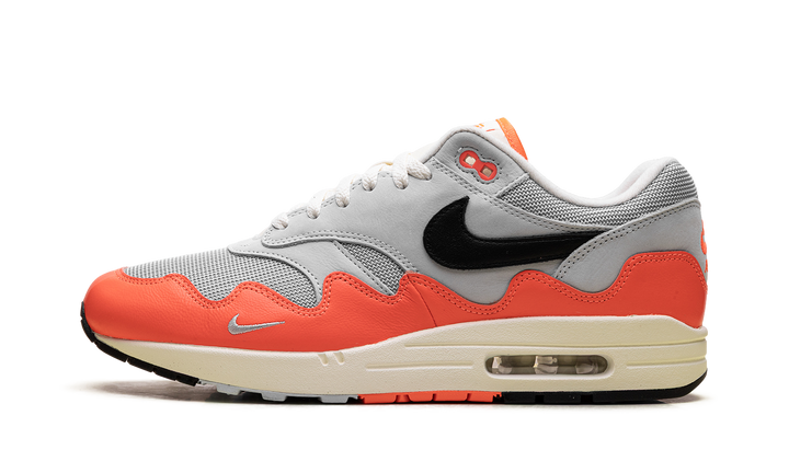 NIKE AIR MAX 1 PATTA WAVES HYPER CRIMSON PURE PLATINUM