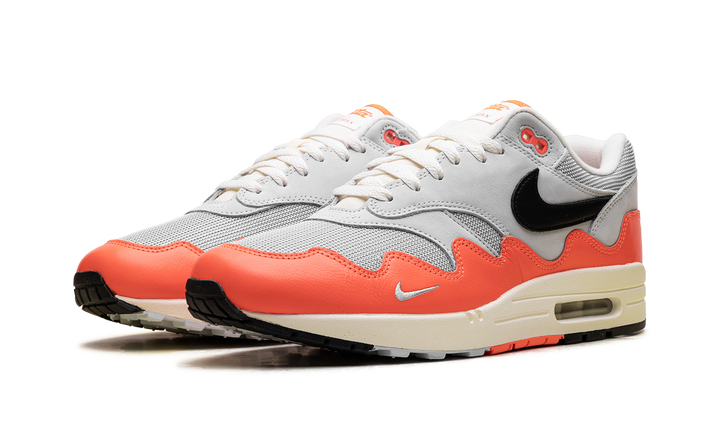 NIKE AIR MAX 1 PATTA WAVES HYPER CRIMSON PURE PLATINUM