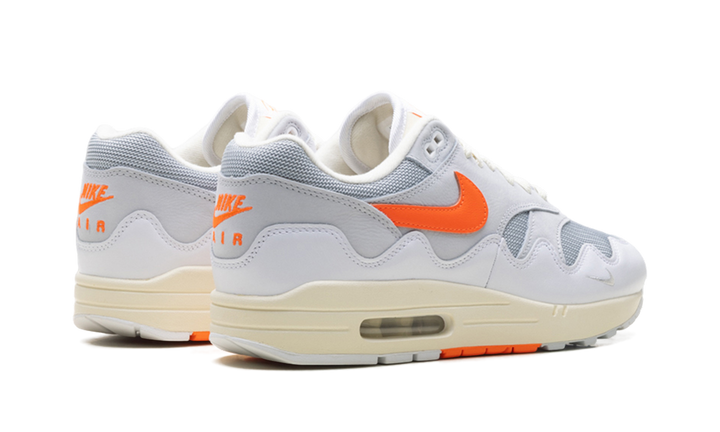NIKE AIR MAX 1 PATTA WAVES WHITE HYPER CRIMSON
