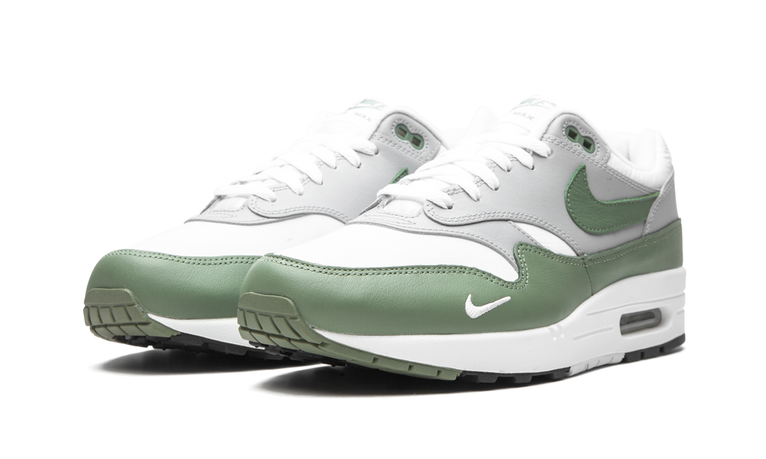 NIKE AIR MAX 1 PREMIUM WHITE SPIRAL SAGE WOMENS