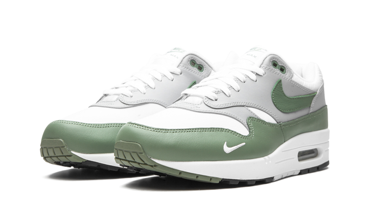NIKE AIR MAX 1 PREMIUM WHITE SPIRAL SAGE WOMENS