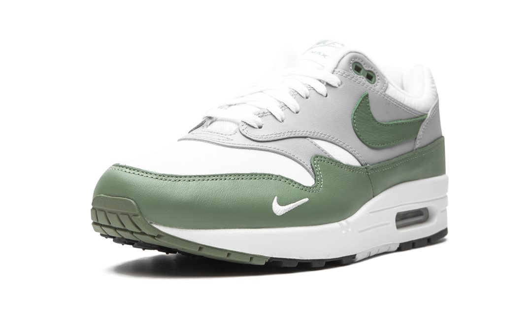 NIKE AIR MAX 1 PREMIUM WHITE SPIRAL SAGE WOMENS