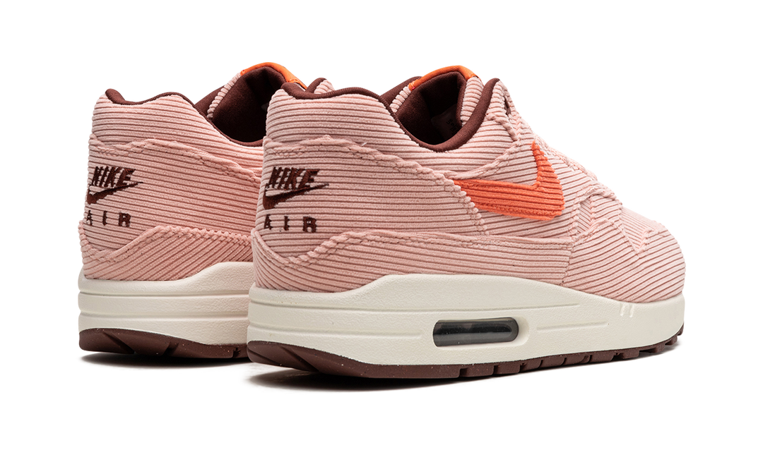 NIKE AIR MAX 1 PRM CORAL STARDUST CORDUROY