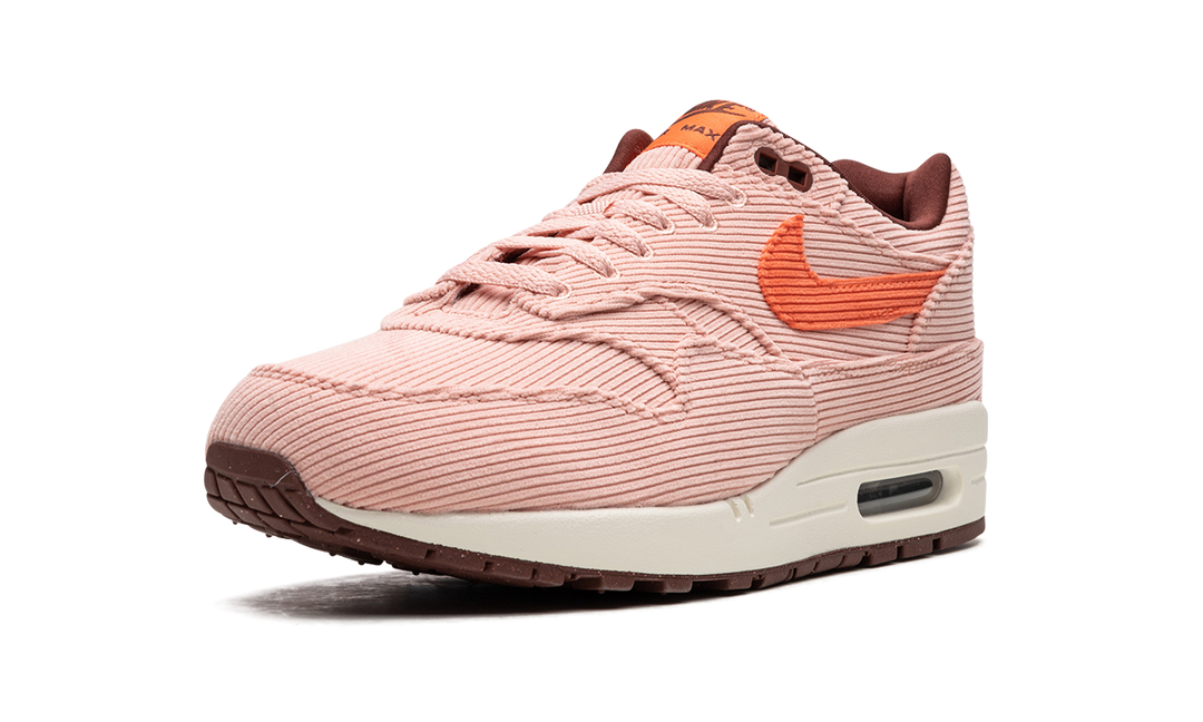 NIKE AIR MAX 1 PRM CORAL STARDUST CORDUROY
