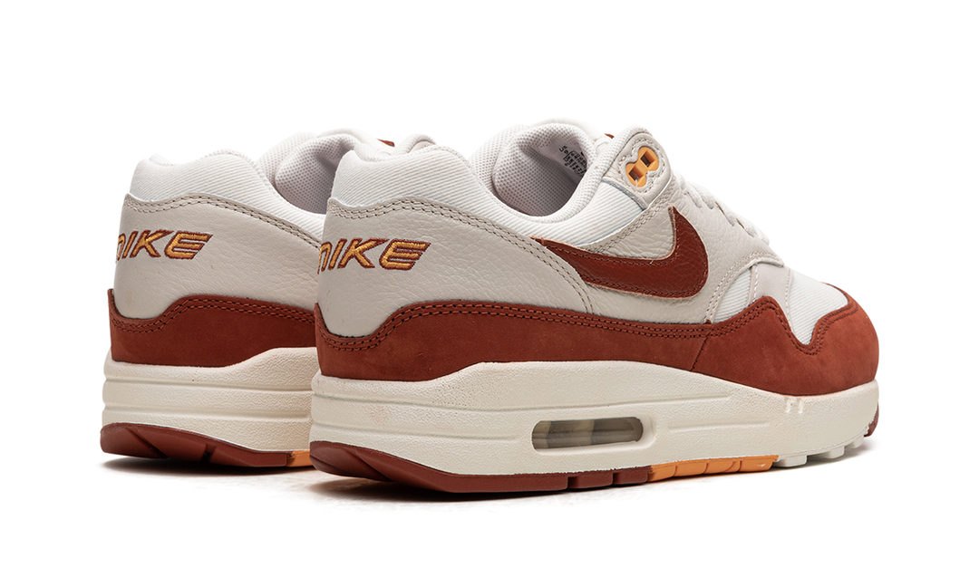 NIKE AIR MAX 1 RUGGED ORANGE WOMENS