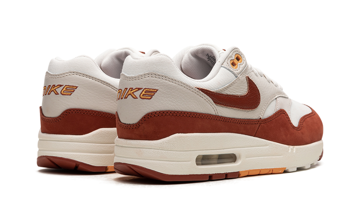 NIKE AIR MAX 1 RUGGED ORANGE WOMENS
