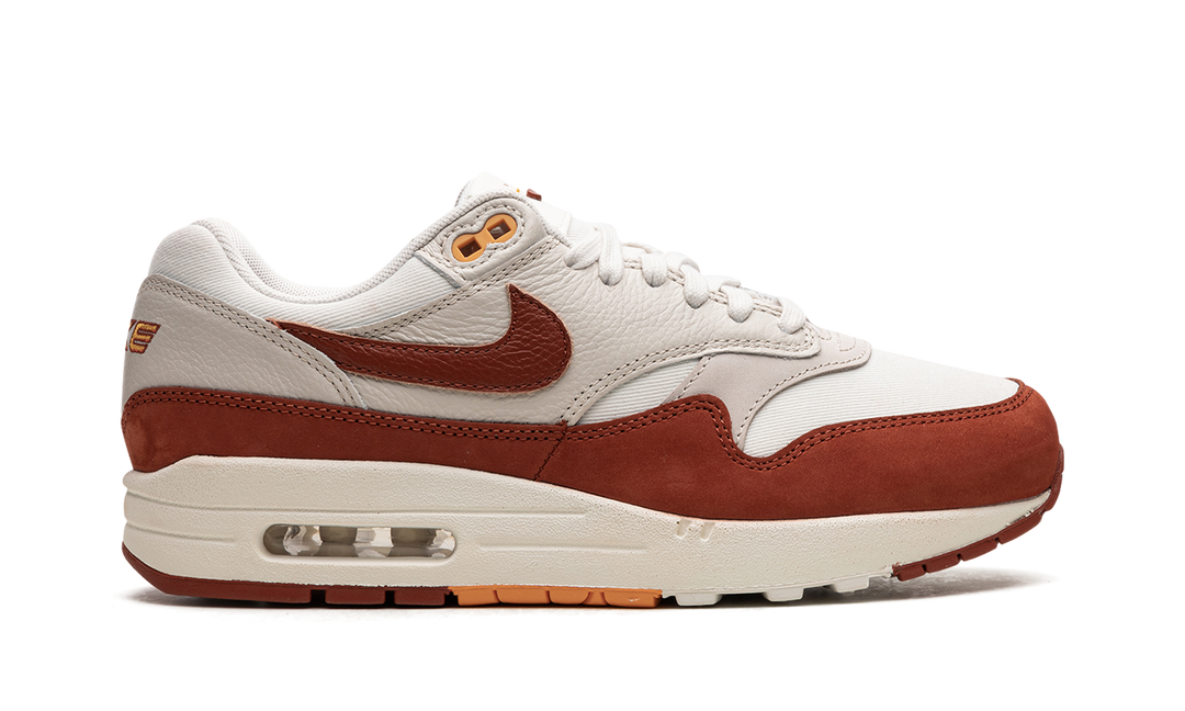 NIKE AIR MAX 1 RUGGED ORANGE WOMENS