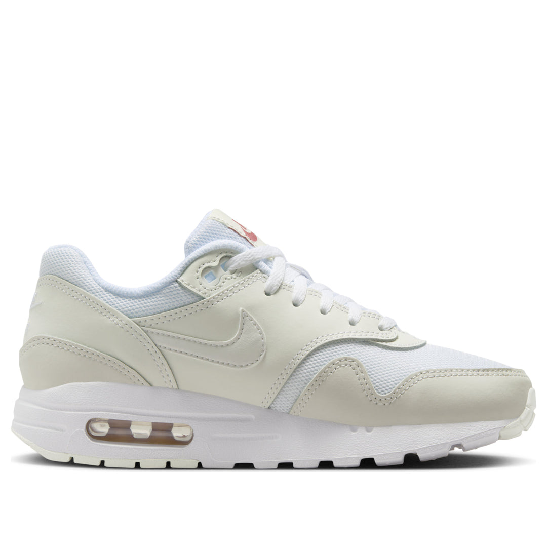 NIKE AIR MAX 1 SE WHITE RAINBOW LACE SWOOSH GS